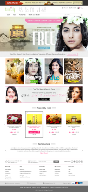 Web Design par RupalTechno pour ce projet | Design #6901230