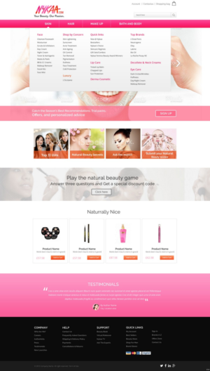 Web Design par pb pour ce projet | Design #6767904
