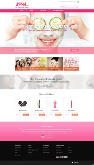 Web Design par pb pour ce projet | Design : #6767905