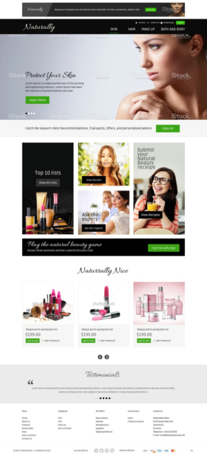 Web Design par pb pour ce projet | Design : #6779052
