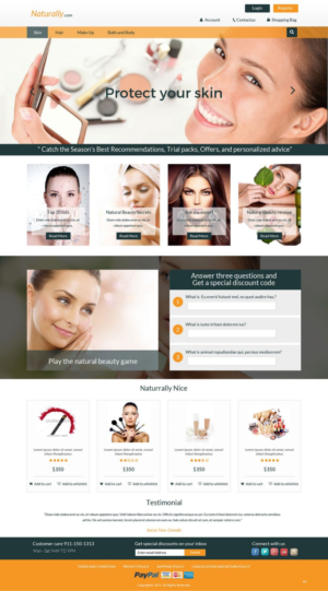 Web Design par pb pour ce projet | Design : #6786537