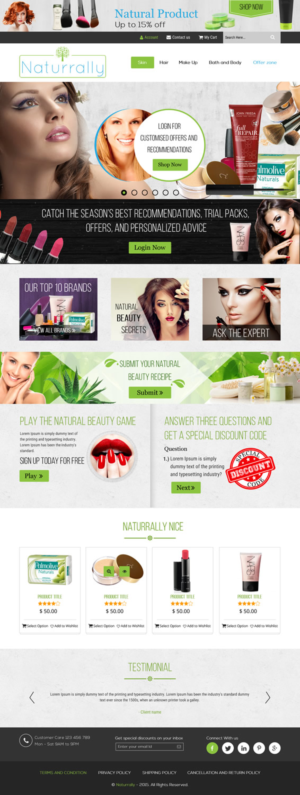 Web Design par rightway pour ce projet | Design #6787229