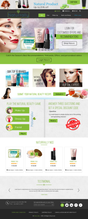 Web Design par rightway pour ce projet | Design : #6787237