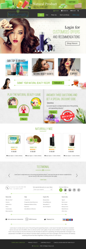 Web Design par rightway pour ce projet | Design : #6787251