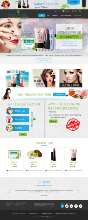 Web Design by rightway for this project | Design: #6902313
