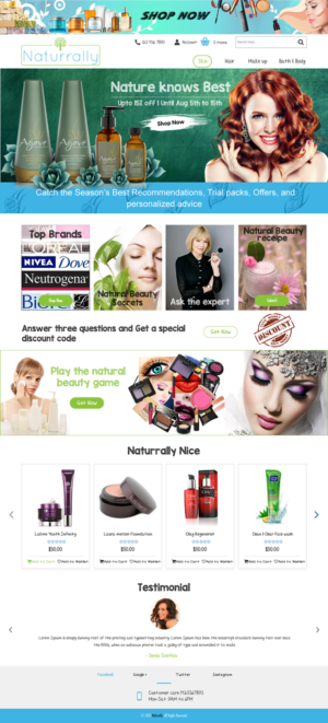 Web Design by rightway for this project | Design: #6902341