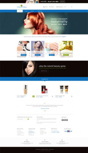 Web Design par Vikram M pour ce projet | Design #6877116