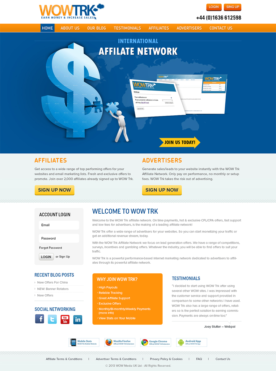 Wordpress Design by Mayank Patel for this project | Design #1785351