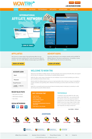 Wordpress Design by Mayank Patel for this project | Design: #1788789