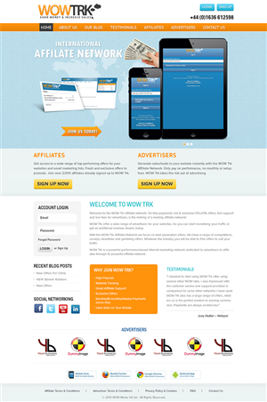 Wordpress Design by Mayank Patel for this project | Design: #1788792
