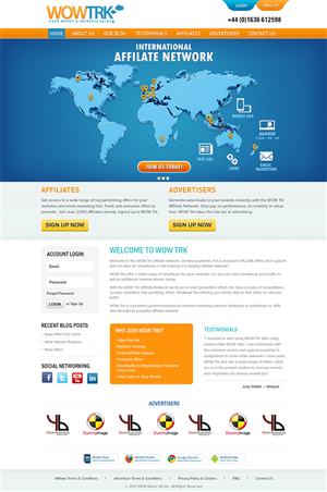 Wordpress Design by Mayank Patel for this project | Design #1793426