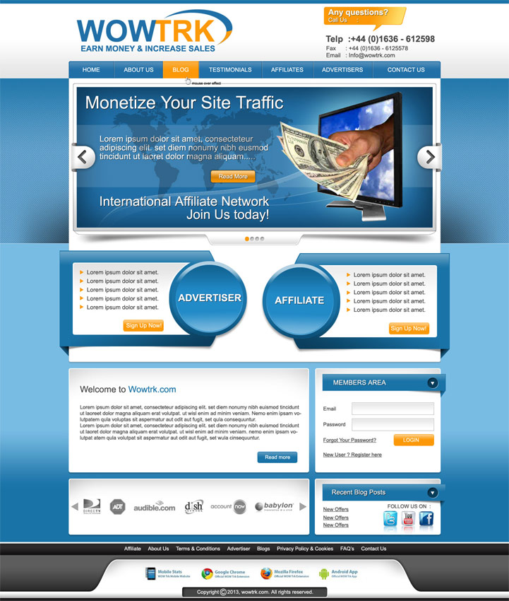 Wordpress Design by DesignXyz for this project | Design #1783310