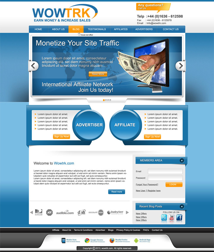 Wordpress Design by DesignXyz for this project | Design #1808132