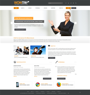 Wordpress Design by pb for this project | Design: #1758551