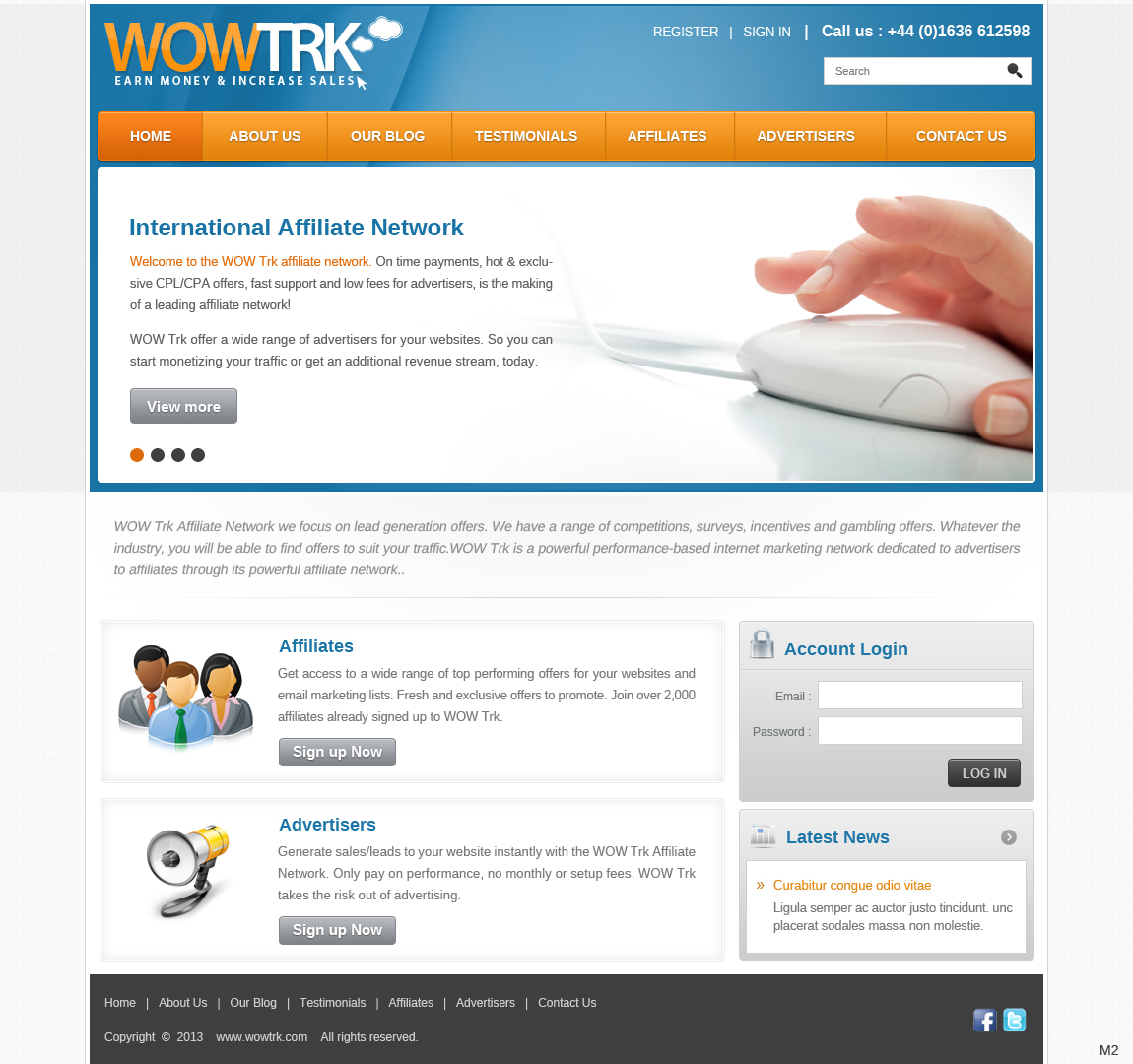 Wordpress Design by pb for this project | Design #1758554