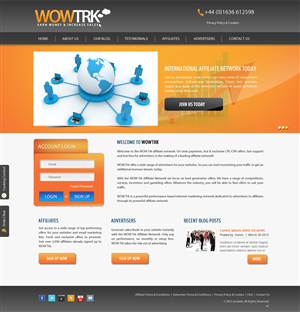 Wordpress Design by pb for this project | Design: #1763317