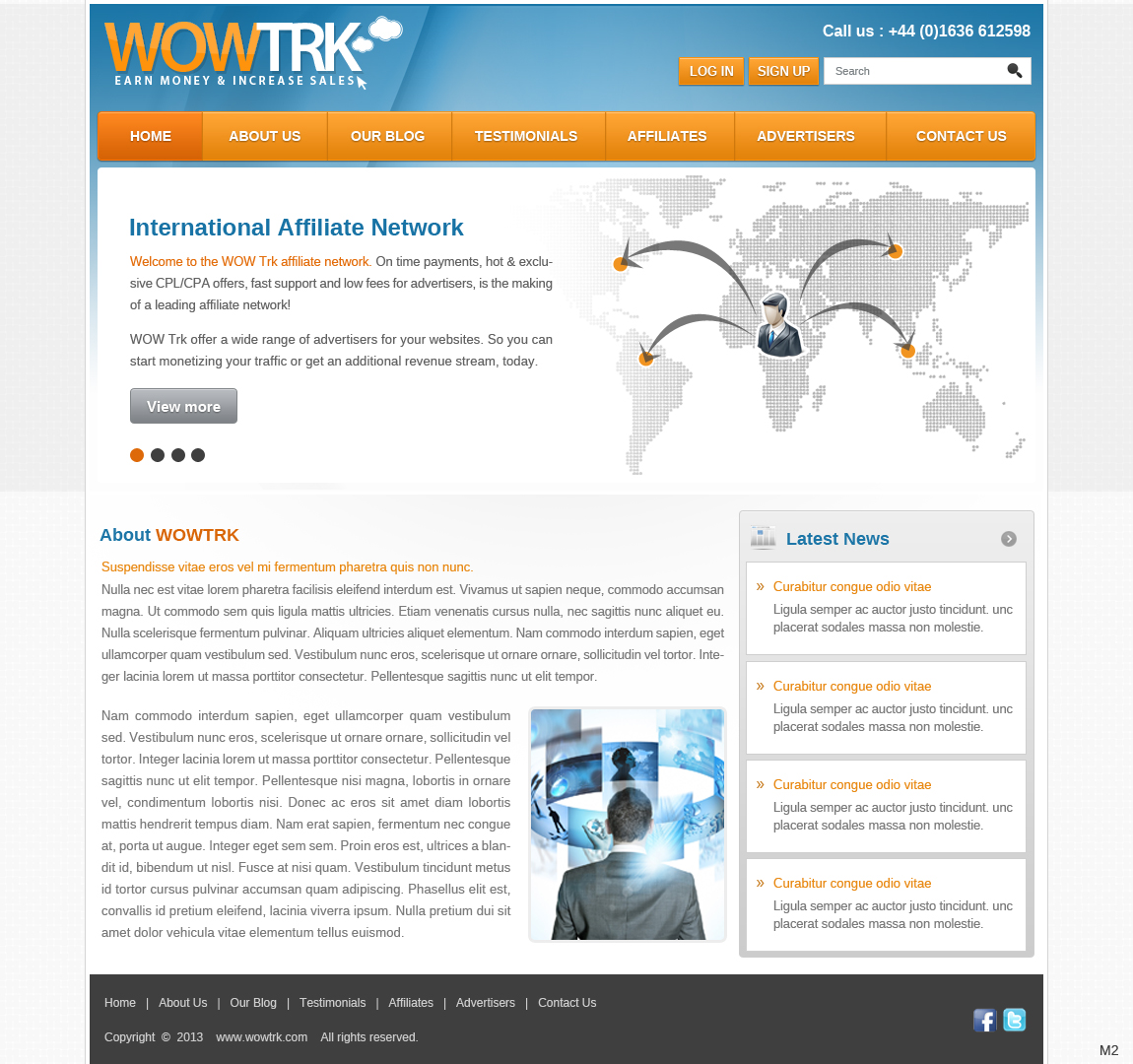 Wordpress Design by pb for this project | Design #1779291