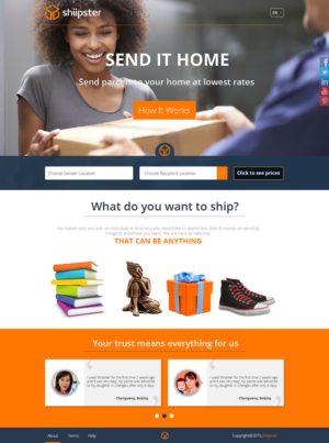 Web Design by Arindam for this project | Design: #6899775