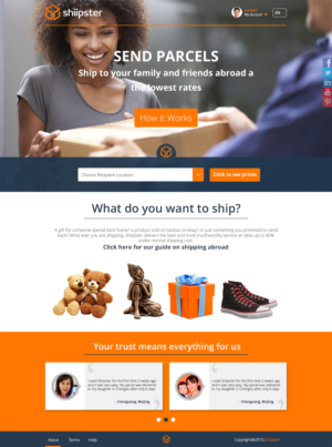 Web Design by Arindam for this project | Design: #6903099