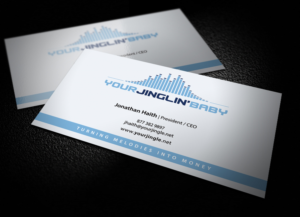 Business Card Design by Stylez Designz for Your Jinglin'' Baby | Design: #6789039