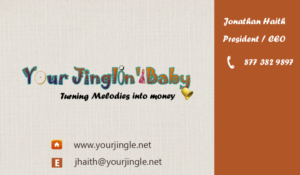 Business Card Design by Nisarg Gohel 198 for Your Jinglin'' Baby | Design: #6776999