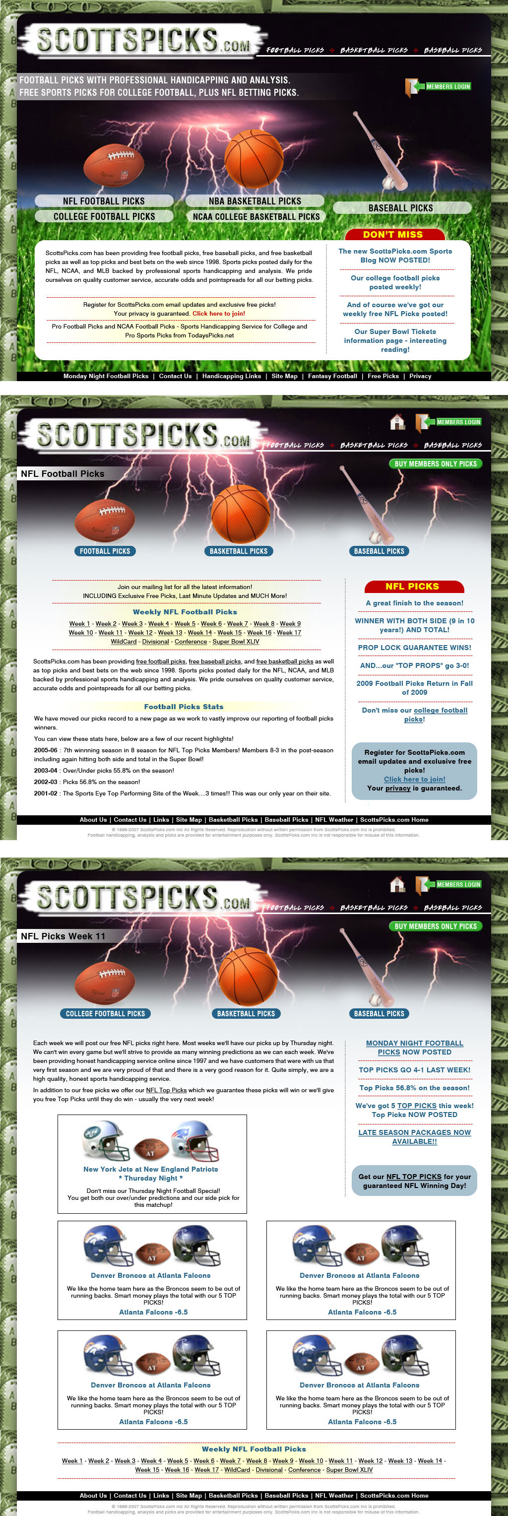Web Design par BrandOne pour ScottsPicks.com | Design : #11919
