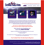 Web Design par SiddKidd pour ScottsPicks.com | Design : #11839