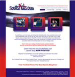 Web Design par SiddKidd pour ScottsPicks.com | Design : #11842