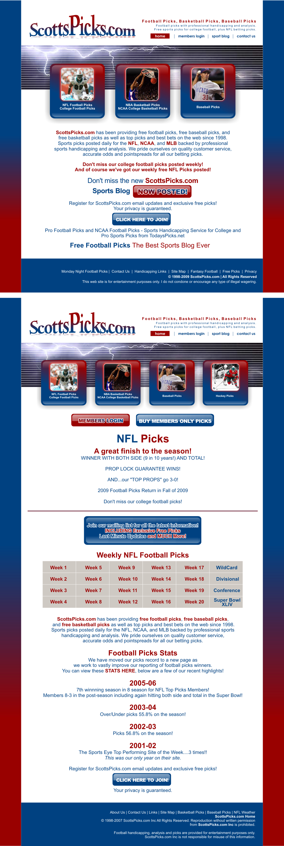 Diseño Web por SiddKidd para ScottsPicks.com | Diseño #11910