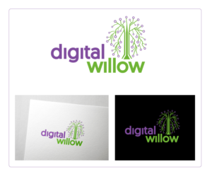 Digital Willow | Logo Design by Ena