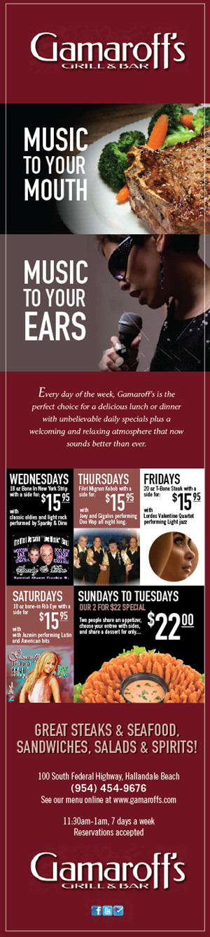Advertisement Design by Brent Peterson