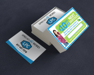 $10 Referral Card Design