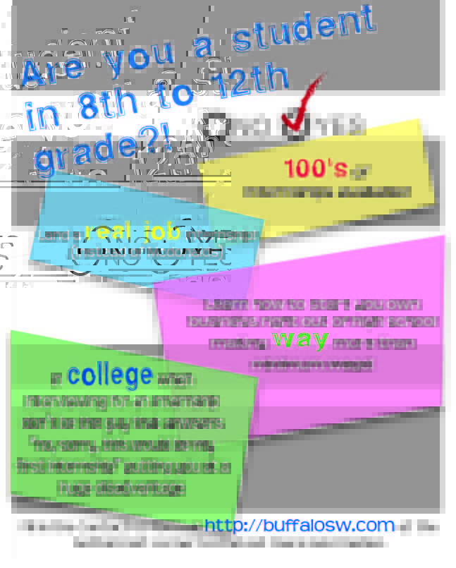 Flyer-Design von Kim Cote Design für Buffalo Software | Design #1782322