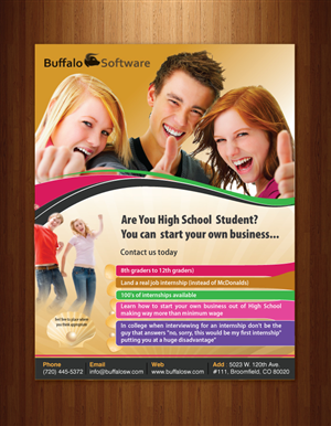 Flyer-Design von Sbss für Buffalo Software | Design: #1770600
