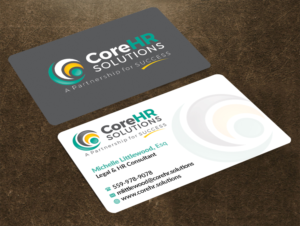 Visitenkarten-Design von AFHUN für CoreHR Solutions | Design: #6767113