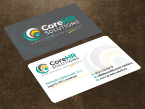Design de Carte de Visite par AFHUN pour CoreHR Solutions | Design : #6767116