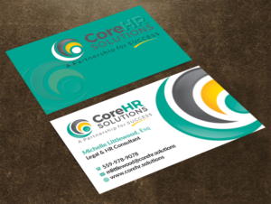 Business Card Design by AFHUN for CoreHR Solutions | Design: #6767405