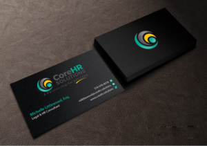 Design de Carte de Visite par Creations Box 2015 pour CoreHR Solutions | Design : #6770429