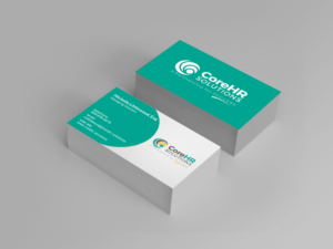 Design de Carte de Visite par Creations Box 2015 pour CoreHR Solutions | Design : #6770449