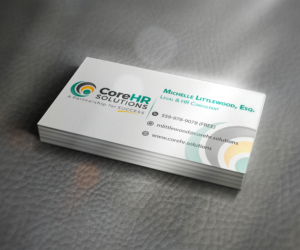 Business Card Design by The Filly Studios for CoreHR Solutions | Design #6769426