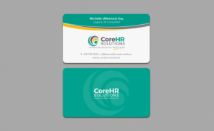 Business Card Design by chandrayaan.creative for CoreHR Solutions | Design: #6768212