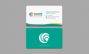 Business Card Design by chandrayaan.creative for CoreHR Solutions | Design: #6768218