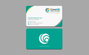 Design de Carte de Visite par chandrayaan.creative pour CoreHR Solutions | Design : #6768222