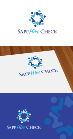 SappHire check  | Logo-Design von 3dwOrX