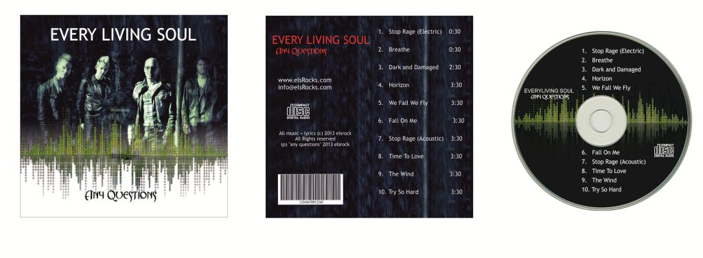CD Cover Design by Bikinesi for Every Living Soul | Design #1795387