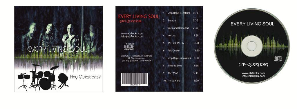 CD Cover Design by Bikinesi for Every Living Soul | Design #1795388
