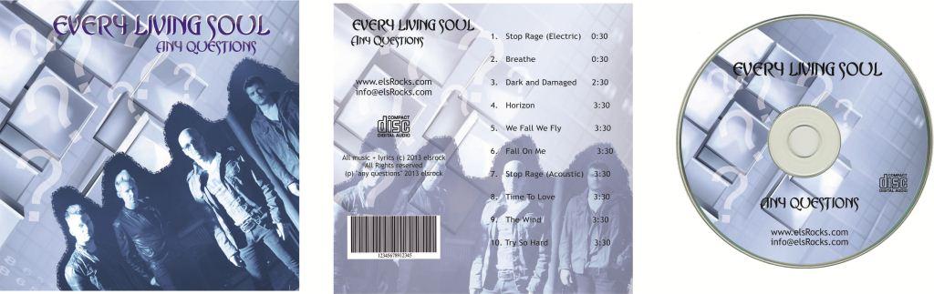 CD Cover Design by Bikinesi for Every Living Soul | Design #1795391