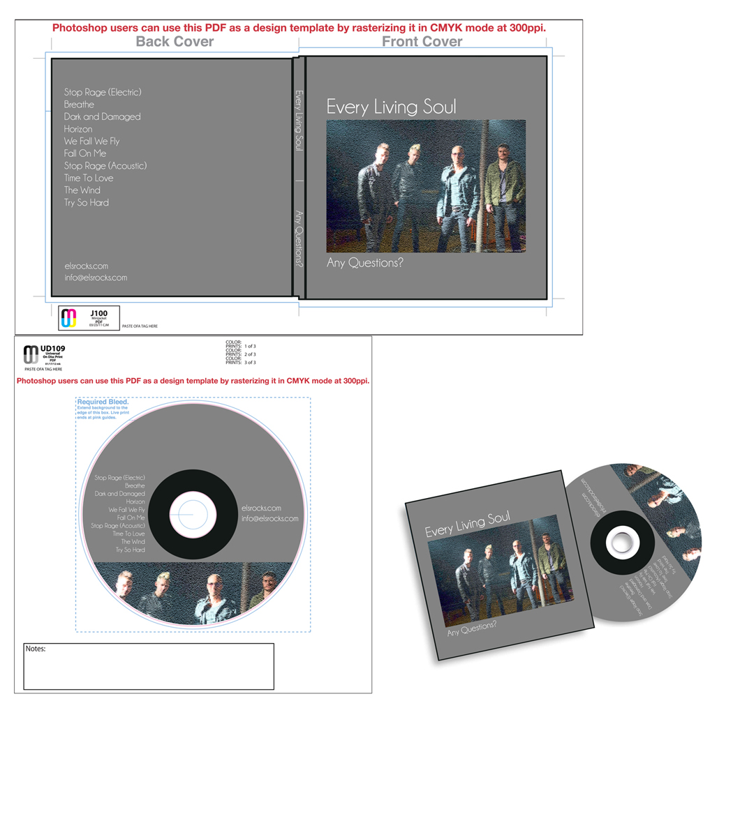 CD Cover Design by Eitan Darwish for Every Living Soul | Design #1753803