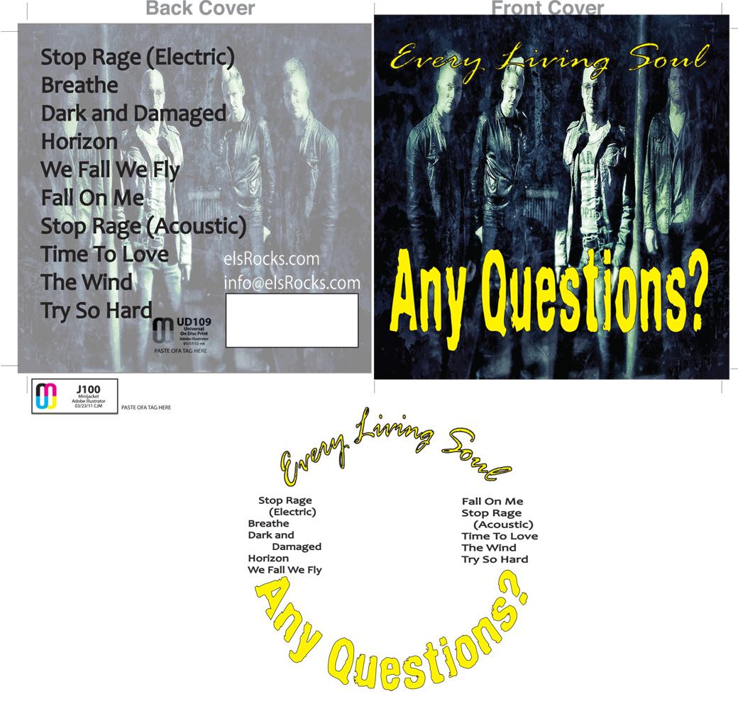 CD Cover Design by CC in Destin for Every Living Soul | Design #1757938