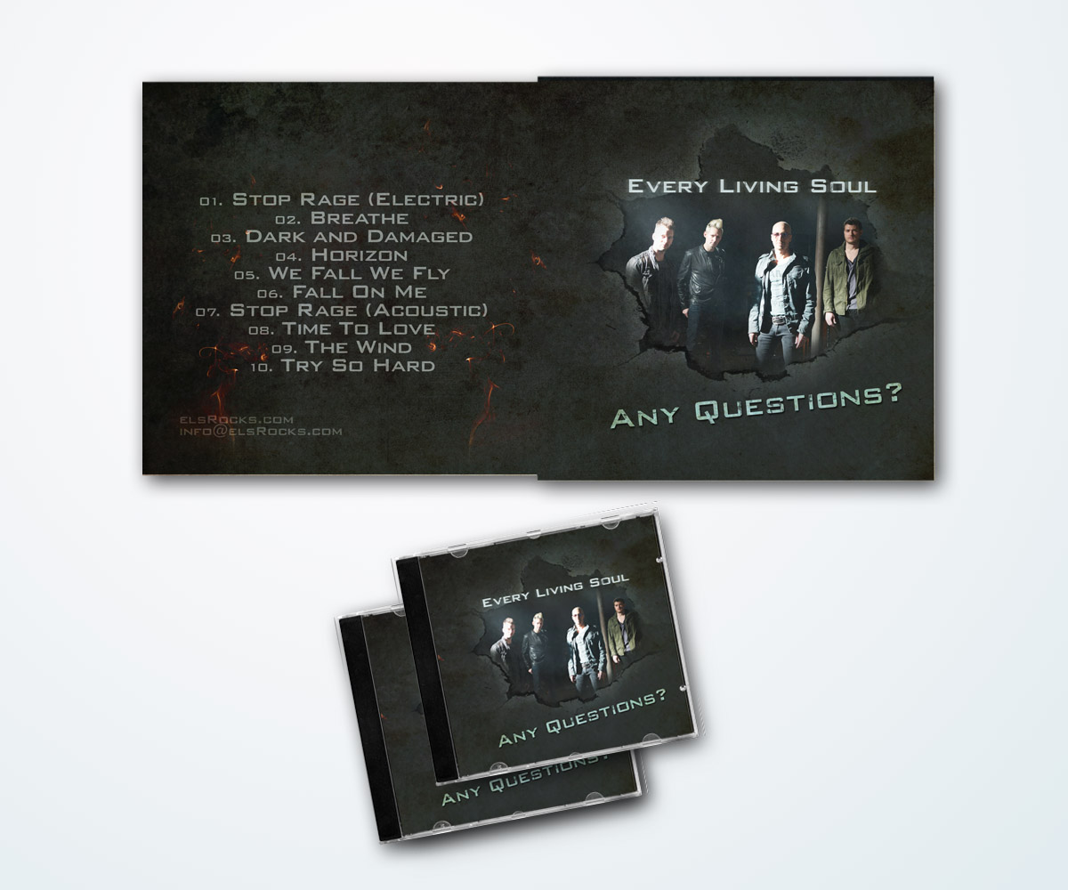 CD Cover Design by SPOT ON for Every Living Soul | Design #1793935